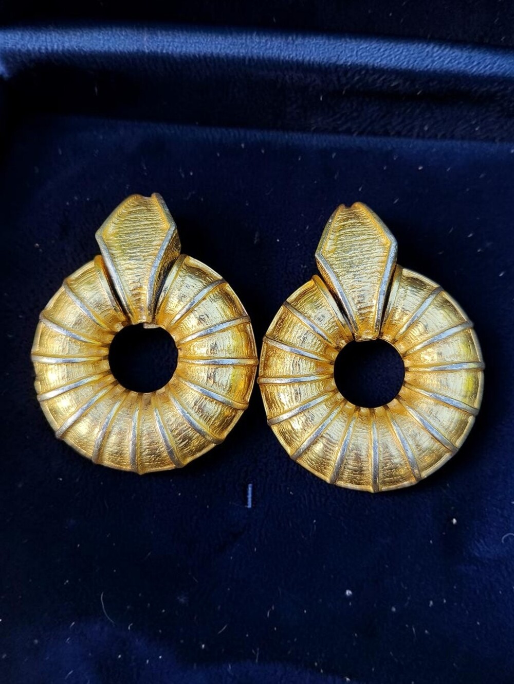 Large Vintage Kenneth J Lane Earrings